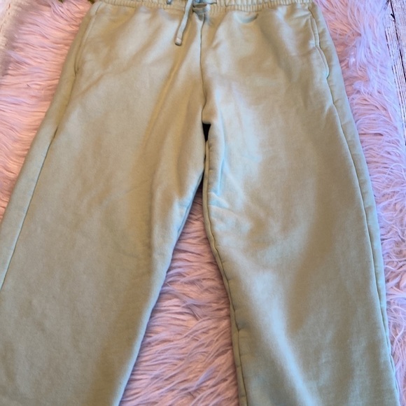 Reformation Light Green Track Pants - Picture 5 of 9